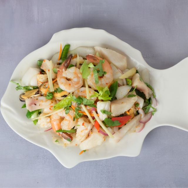 Yum Ta-lay (Seafood Salad).
