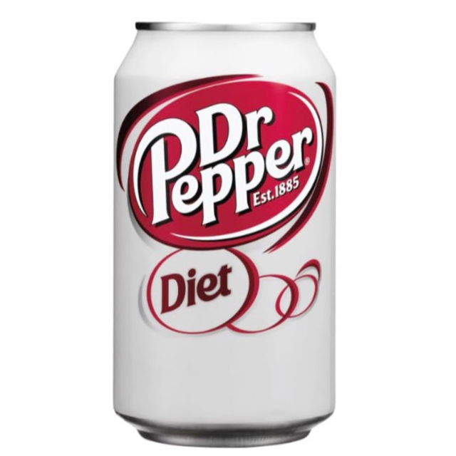 Diet Dr. Pepper Can.